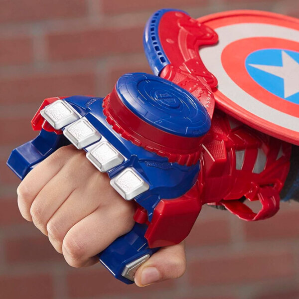 Figurină Hasbro Avengers Power Moves Role Play Cap 5+ / Red photo 4