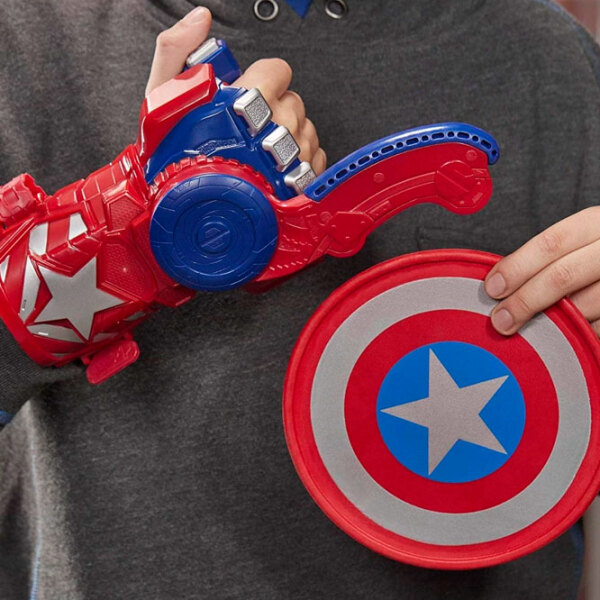 Figurină Hasbro Avengers Power Moves Role Play Cap 5+ / Red photo 5