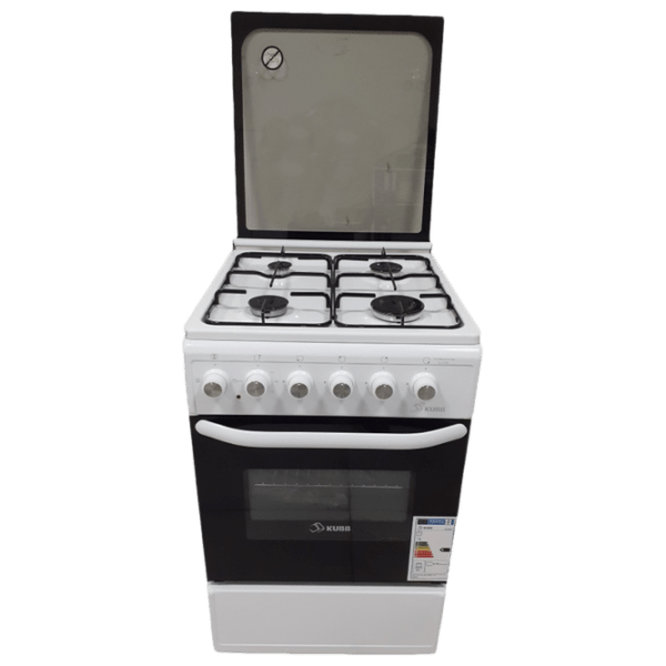 Плита KUBB TD1200MGL Белый Тип плиты: Газовая, , Тип духовки: Электрическая photo 1