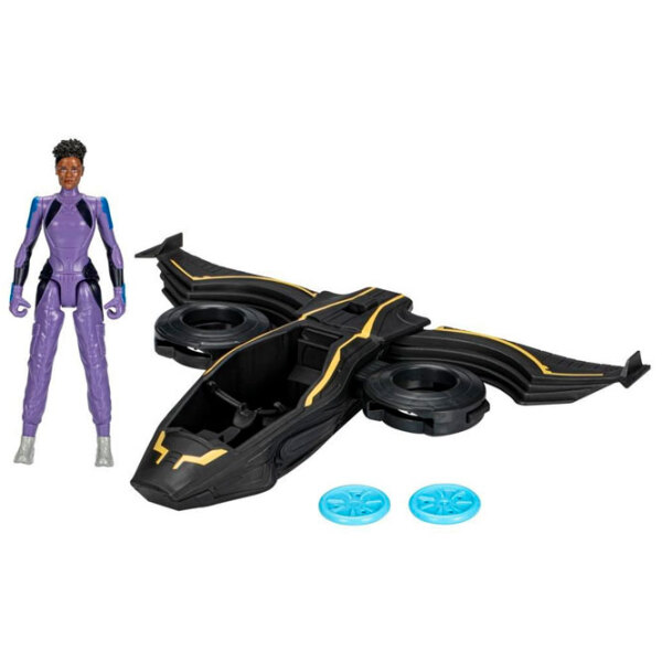 Figurină Hasbro Black Panther Playset Figure And Vehicle 4+ / Violet photo 1