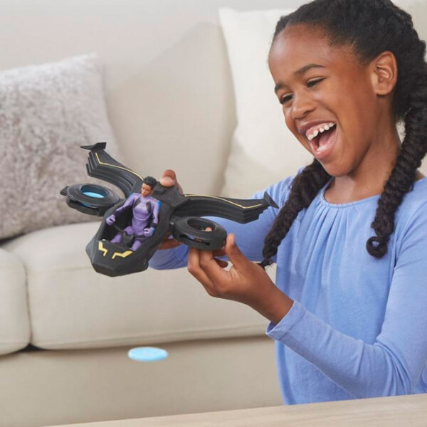 Figurină Hasbro Black Panther Playset Figure And Vehicle 4+ / Violet photo 3