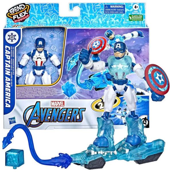 Figurină Hasbro Avengers Bend And Flex Mission Ast 4+ / Multicolor photo 3