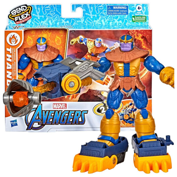 Figurină Hasbro Avengers Bend And Flex Mission Ast 4+ / Multicolor photo 4