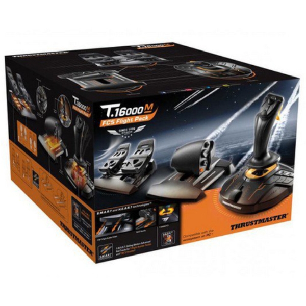 Joystick Thrustmaster T.16000M FCS Flight Pack Black Cu fir / 30 buttons photo 6