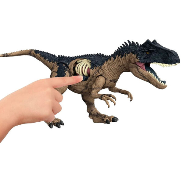Figurină Mattel Jurassic World Allosaurus 4+ / Brown photo 3