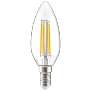 Bec LED cu filament IEK C35 LLF-C35-7-230-30-E14-CL E14 | 7 W | Yellow