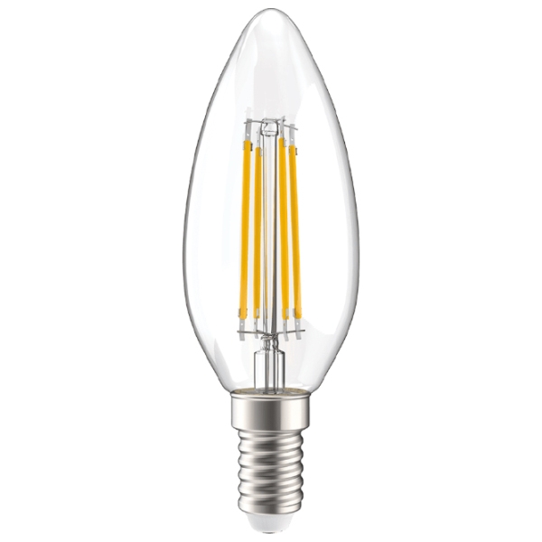 Bec LED cu filament IEK C35 LLF-C35-7-230-30-E14-CL E14 | 7 W | White photo 1