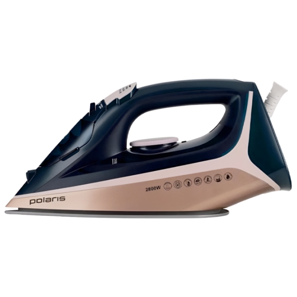 Fier de călcat Polaris PIR2868AK Blue 2800 W, 50 g/ min, 0.3 l, Ceramică photo 2