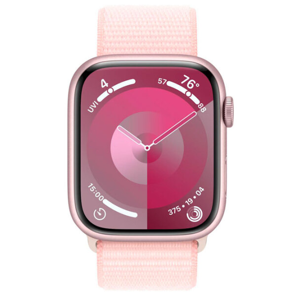 Ceas inteligent Apple Watch Series 9 Pink | 45 mm | Aluminiu/ Nylon
| MR9J3QI/ A photo 4