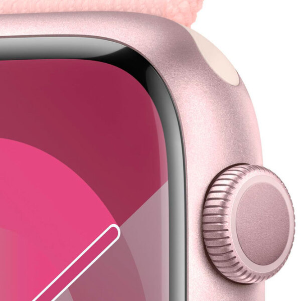 Ceas inteligent Apple Watch Series 9 Pink | 45 mm | Aluminiu/ Nylon
| MR9J3QI/ A photo 5