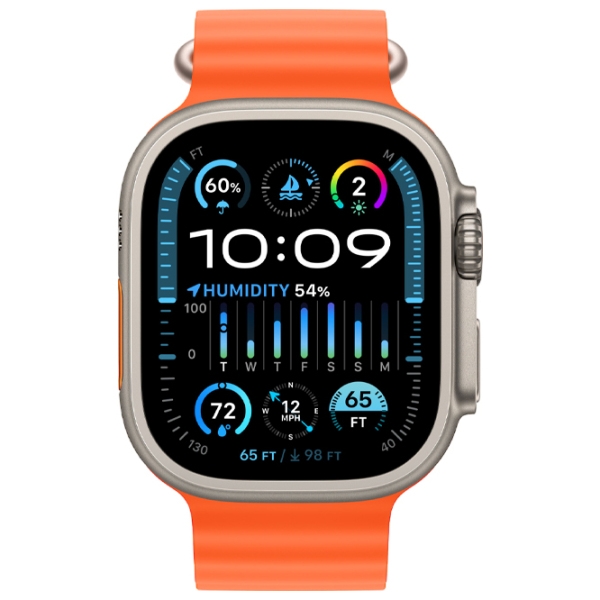 Умные часы Apple Watch Ultra 2 Натуральный Титан 1.92" | 49 мм | Титан/ Силикон
| MREH3RB/ A photo 2