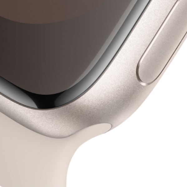 Ceas inteligent Apple Watch Series 9 Starlight | 41 mm | Aluminiu/ Silicon| MR8V3QR/ A photo 3