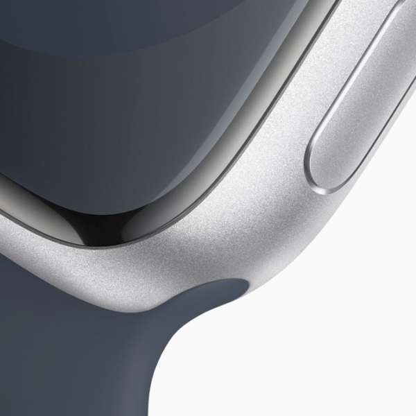 Ceas inteligent Apple Watch Series 9 Silver | 45 mm | Aluminiu/ Silicon
| MR9F3QI/ A photo 3