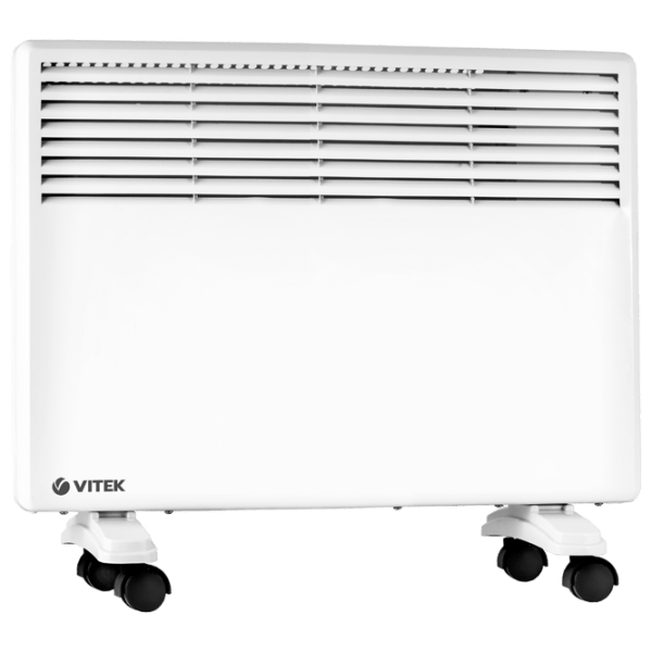 Convector Vitek VT-2184 White 20 m², 1500 W, Mecanic, Pe podea photo 1