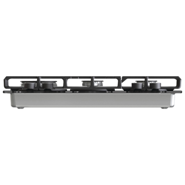 Plită încorporabilă pe gaz Gorenje GTW6D42AB Black Sticlă călită, Gratare: Fontă photo 3