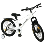 Bicicletă Glamvers Speed 20" White Black Aliaj de magneziu / Pentru copii