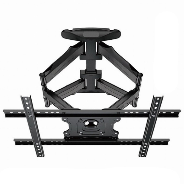 Suport TV Gembird WM-75ST-01 Black VESA 600 x 400 mm photo 2