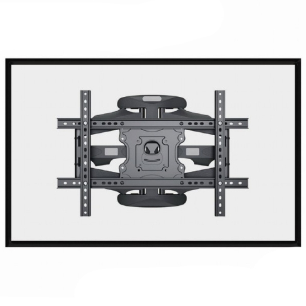 Suport TV Gembird WM-75ST-01 Black VESA 600 x 400 mm photo 4