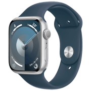 Умные часы Apple Watch Series 9 Серебристый 1.9" | 45 мм | Алюминий/ Силикон| MR9D3QR/ A