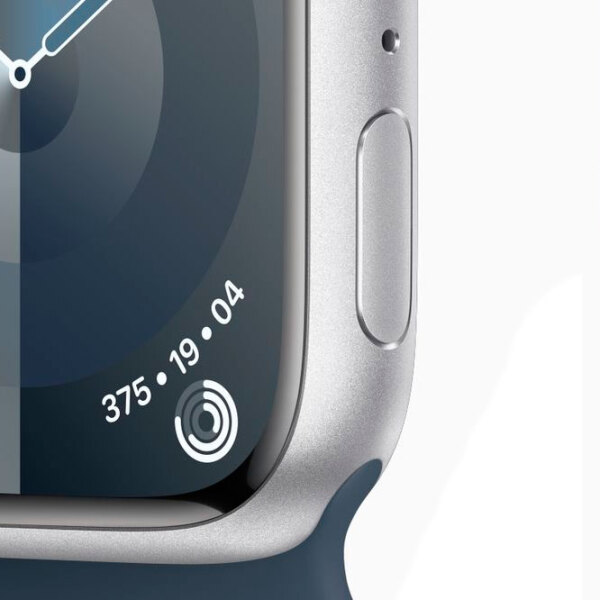 Ceas inteligent Apple Watch Series 9 Silver 1.9" | 45 mm | Aluminiu/ Silicon| MR9D3QR/ A photo 7
