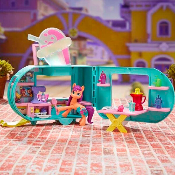 Figurină Hasbro My little pony Starscout Smoothie Truck F6339 Multicolor pentru fetițe, 5+ photo 4