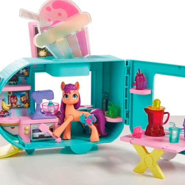 Figurină Hasbro My little pony Starscout Smoothie Truck F6339 Multicolor pentru fetițe, 5+ photo 5