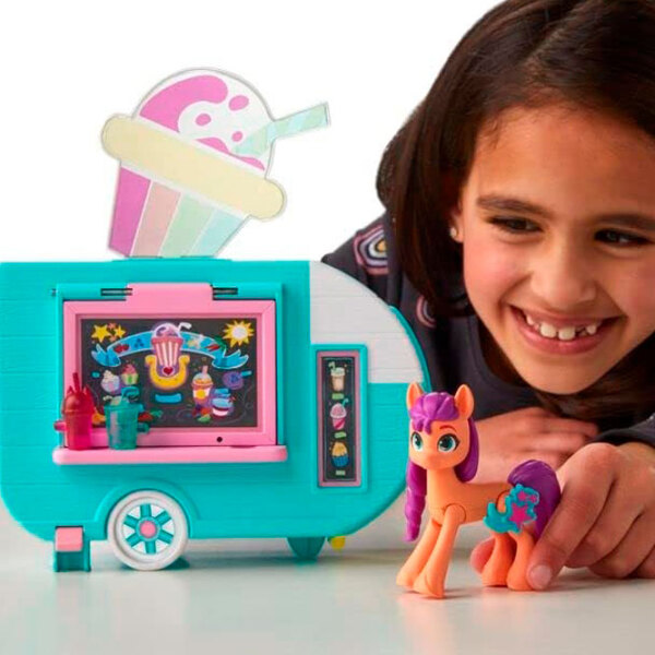 Figurină Hasbro My little pony Starscout Smoothie Truck F6339 Multicolor pentru fetițe, 5+ photo 6