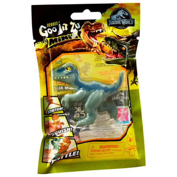 Figurină Goojitzu Jurassic World Mini 4+ / Green photo 1