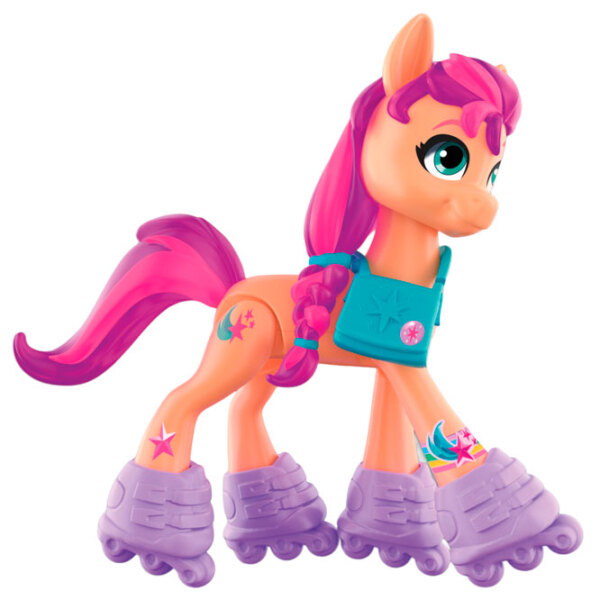 Figurină Hasbro My Little Pony Crystal Adventure Ponies Sunny 4+ / Brown photo 1