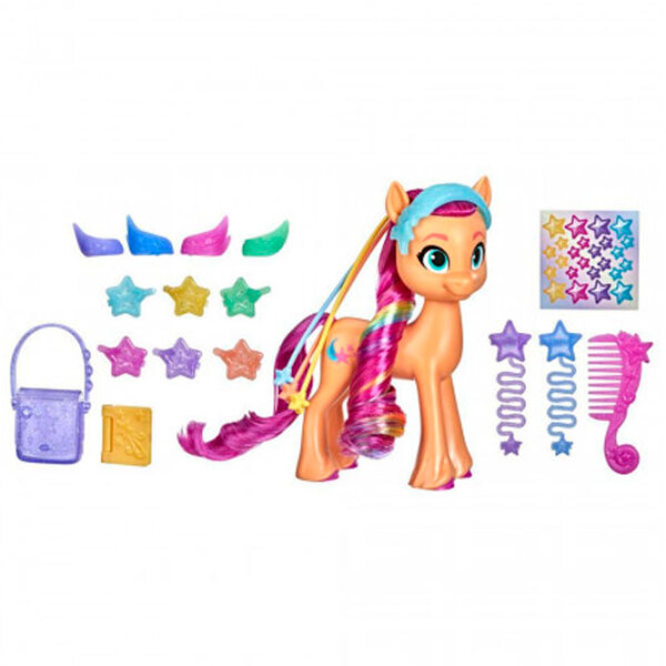 Figurină Hasbro My Little Pony Crystal Adventure Ponies Sunny 4+ / Brown photo 2