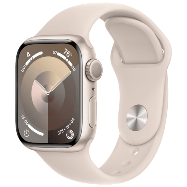 Ceas inteligent Apple Watch Series 9 Starlight 1.9" | 45 mm | Aluminiu/ Silicon| MR973QR/ A photo 1