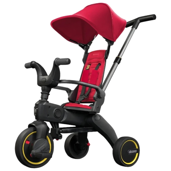 Трицикл Doona Liki Trike S1 Красный Алюминий/ Детский photo 1