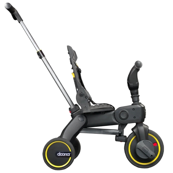 Triciclu Doona Liki Trike S1 Gray Aluminiu/ Pentru copii photo 2