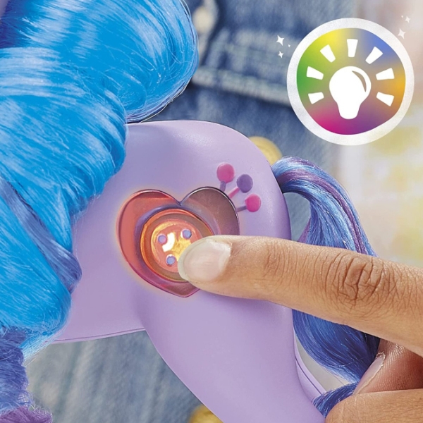 Фигурка Hasbro My little pony See Your Sparkle Izzy Moonbow F3870 Пурпурный для девочек, 5+ photo 6