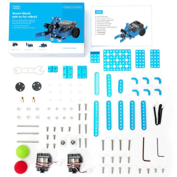 Set suplimentar Makeblock mBot 2 Smart world add-on P1020008 Blue Universal, photo 4
