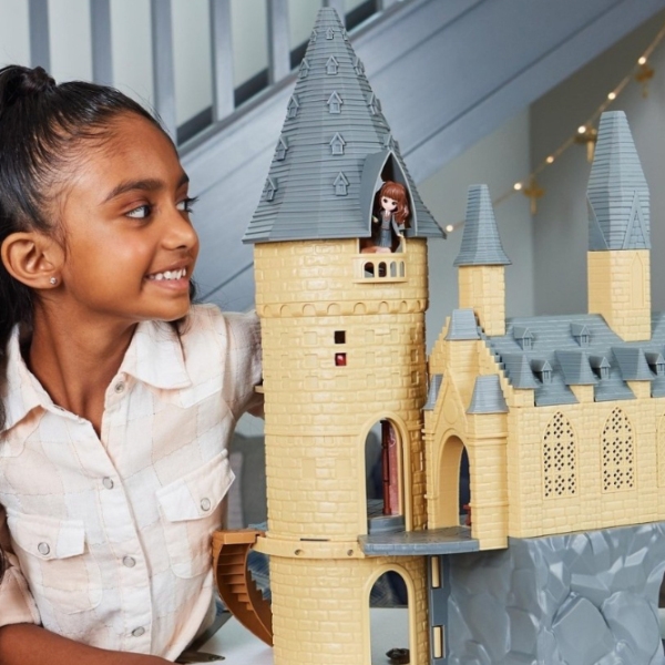 Castel pentru păpuși Spin Master Harry Potter Hogwarts 6061842 Multicolor Pentru fetițe, 6+ photo 6