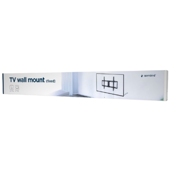 Suport TV Gembird WM-80F-01 Black VESA 600 x 400 mm photo 2