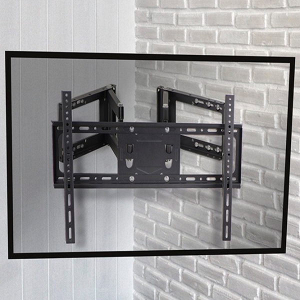 Suport TV Gembird WM-80ST-01 Black VESA 600 x 400 mm photo 3