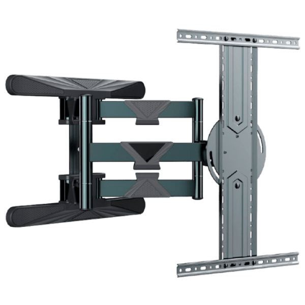 Suport TV Gembird WM-80STR-01 Black VESA 600 x 400 mm photo 1