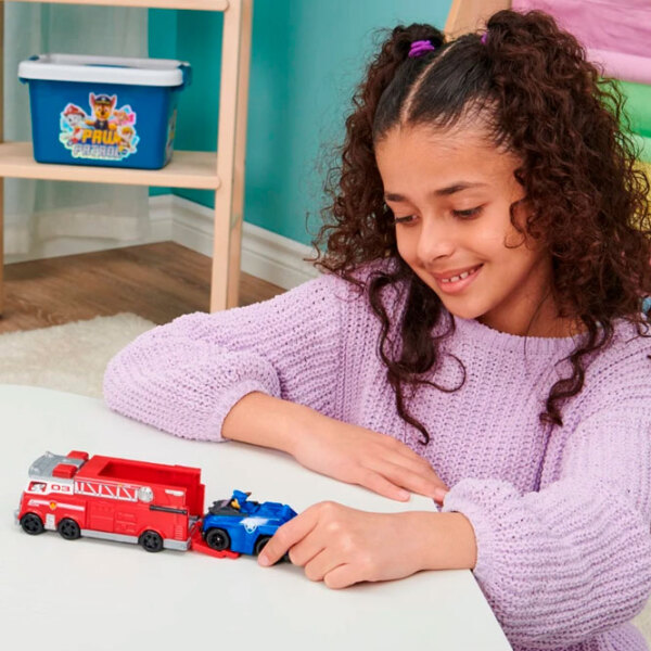 Figurină Spin Master Paw Patrol Firetruck Team 3+ / Red photo 5