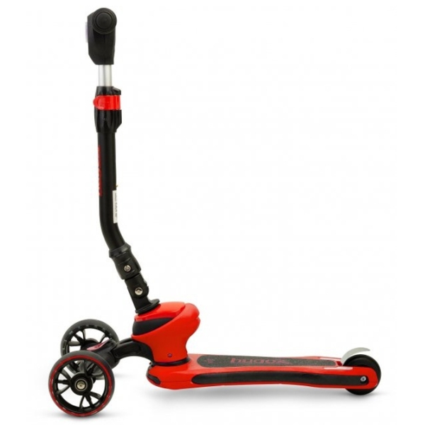 Trotinetă pentru copii cu trei roți Toyz Hugo (0408) Red 3 ani, 50 kg, Din PU photo 2