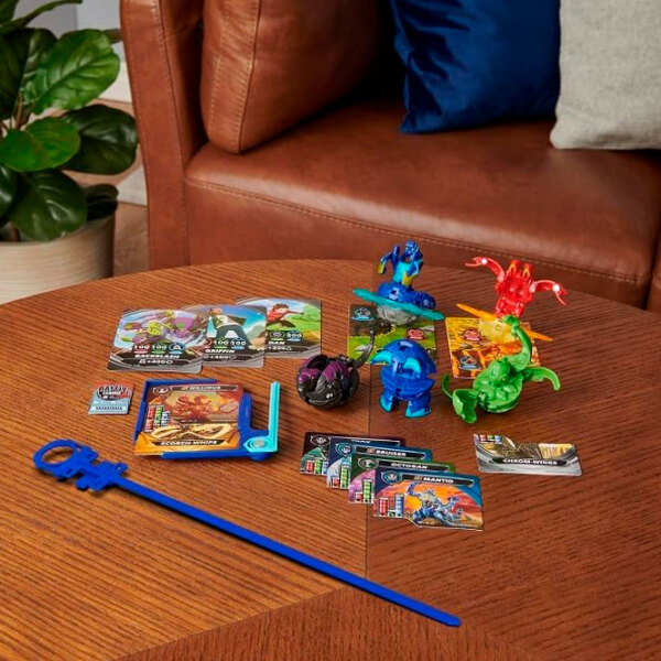 Интерактивная игрушка Bakugan Battle Pack Battle Pack 3S1 ast 6066988 Разноцветный для мальчиков, 6+ photo 4