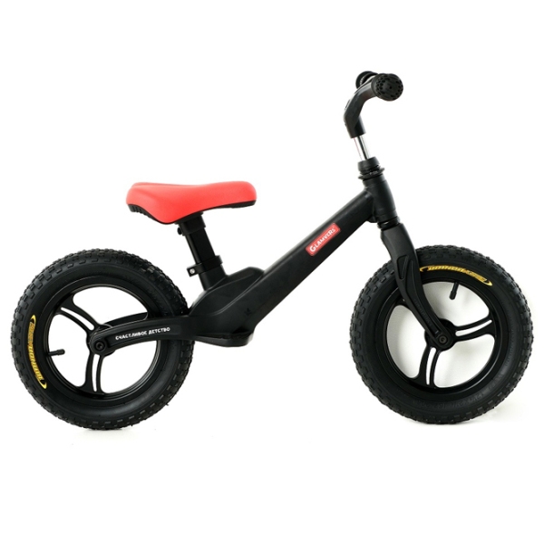 Bicicletă fără pedale Glamvers Energy 12" Black Red Aliaj de magneziu / Pentru copii photo 2