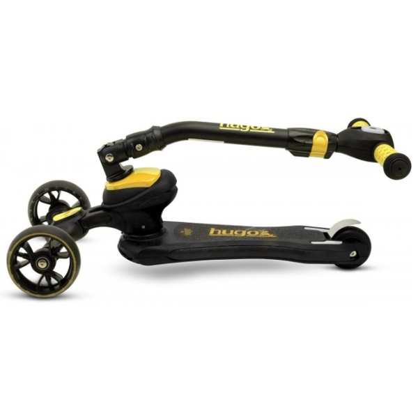 Trotinetă pentru copii cu trei roți Toyz Hugo (0409) Yellow 3 ani, 50 kg, Din PU photo 3
