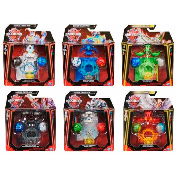 Игровой набор Bakugan Starter Pack Starter Pack 3S1 6066989 Разноцветный для мальчиков, 6+ photo 2