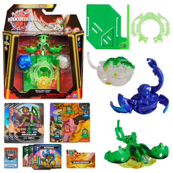 Игровой набор Bakugan Starter Pack Starter Pack 3S1 6066989 Разноцветный для мальчиков, 6+ photo 3