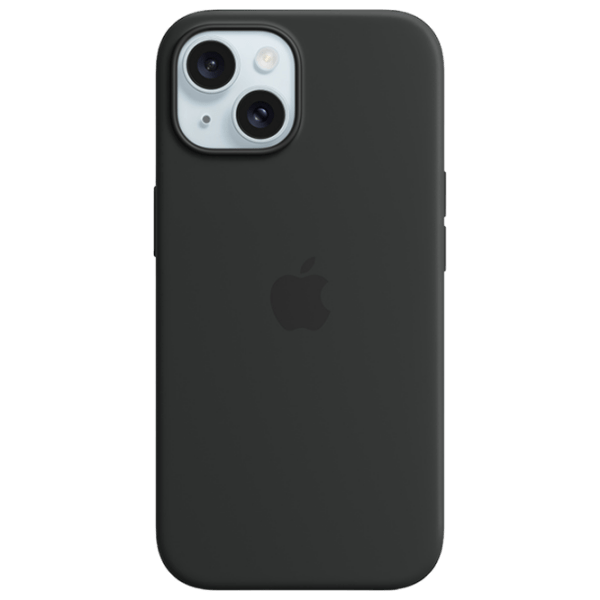 Husă pentru smartphone Apple iPhone 15 (MT0J3ZM/ A) Black Apple, TPU, MagSafe Back photo 1