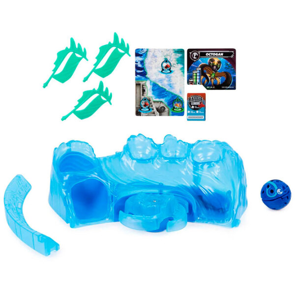 Интерактивная игрушка Bakugan Training Set Aquatic 3S1 6066996 Синий для мальчиков, 6+ photo 2