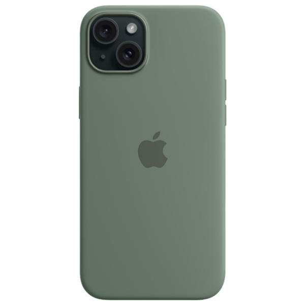Husă pentru smartphone Apple iPhone 15 Plus (MT183ZM/ A) Cypress Green Apple, TPU, MagSafe Back photo 3