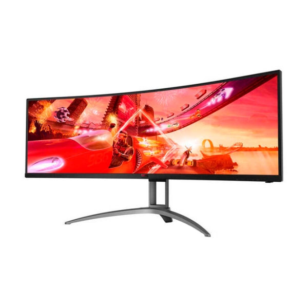 Monitor AOC AG493QCX Black Silver 49" 4K LED LED photo 2